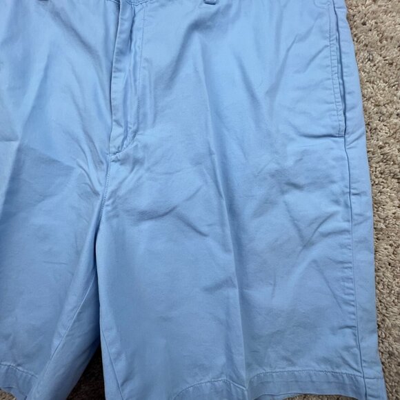 Vineyard Vines Shorts Mens Size 40 Flat Front Blue Chino Cotton Casual Short - Picture 9 of 15
